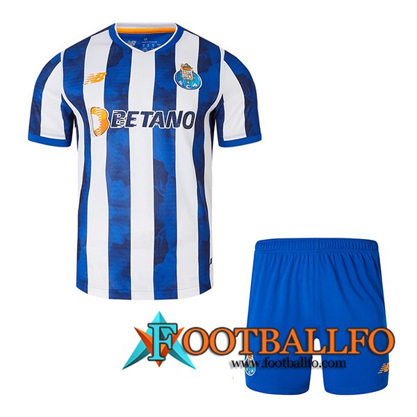 Nueva Camisetas De Futbol FC Porto Ninos Primera 2024/2025