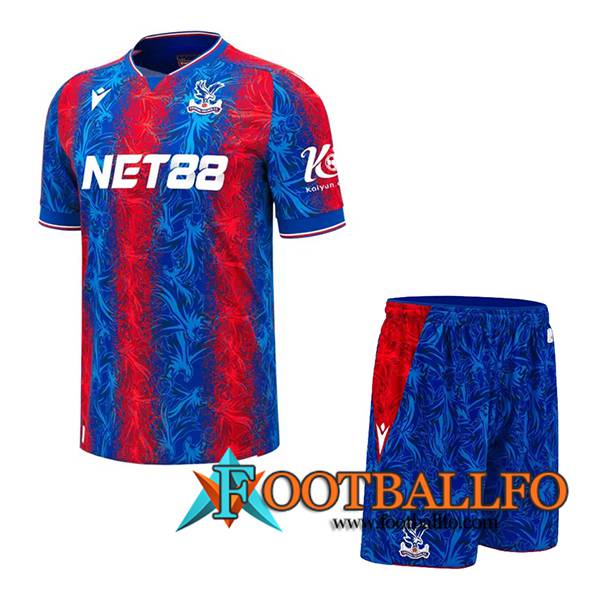 Nueva Camisetas De Futbol Crystal Palace Ninos Primera 2024/2025