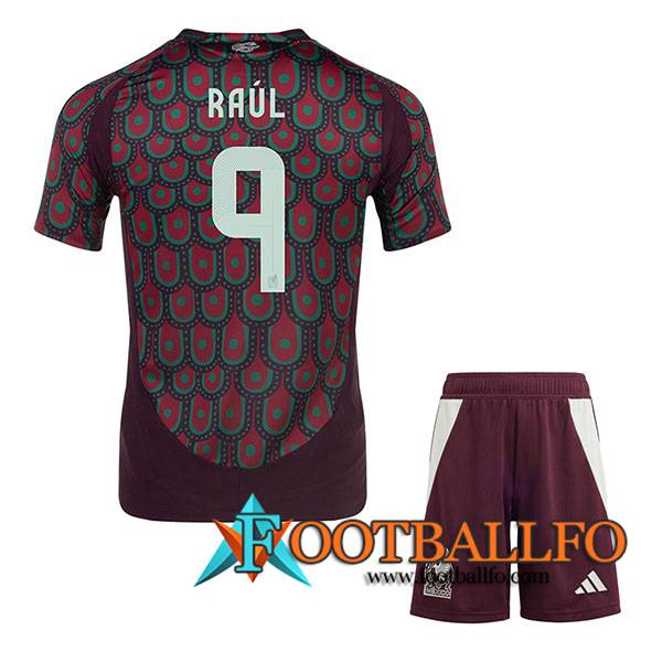 Camiseta Equipo Nacional México (RAUL #9) 2024/2025 Primera