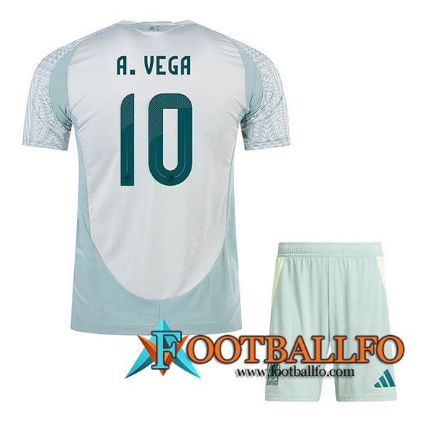 Camiseta Equipo Nacional México (A.VEGA #10) 2024/2025 Segunda