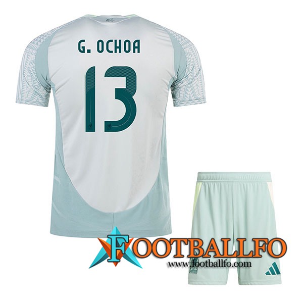 Camiseta Equipo Nacional México (G.OCHOA #13) 2024/2025 Segunda