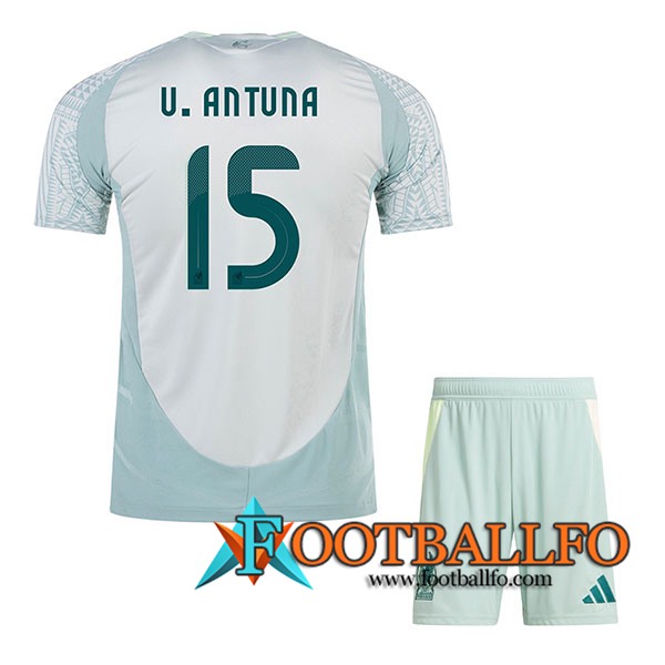 Camiseta Equipo Nacional México (U.ANTUNA #15) 2024/2025 Segunda