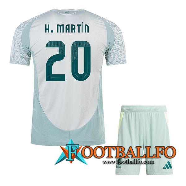 Camiseta Equipo Nacional México (H.MARTIN #20) 2024/2025 Segunda