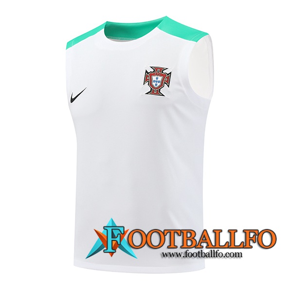 Chalecos De Futbol Portugal Blanco/Verde 2024/2025