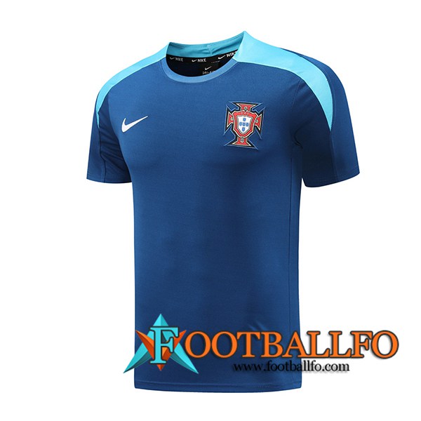 Camiseta Entrenamiento Portugal azul real 2024/2025