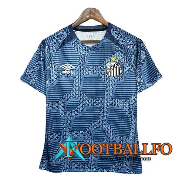 Camiseta Entrenamiento Santos Azul 2024/2025