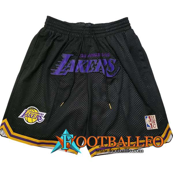 Cortos NBA Los Angeles Lakers 2024/25 Negro