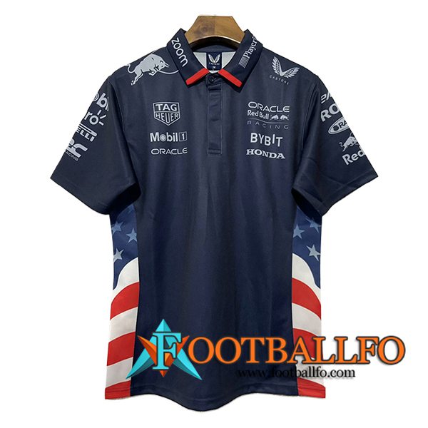 Polo F1 RedBull Racing Team Azul/Blanco/Rojo 2024