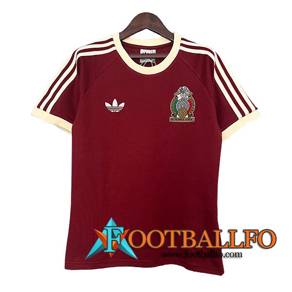 Camisetas De Futbol México Retro Special Edition Rojo