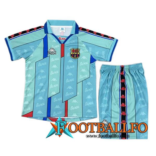 Camisetas De Futbol FC Barcelona Retro Ninos Primera 1996/1997