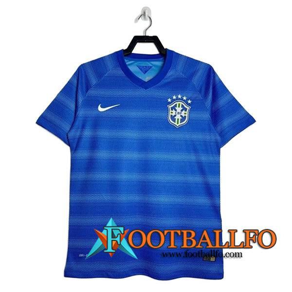 Camisetas De Futbol Brasil Retro Segunda 2014