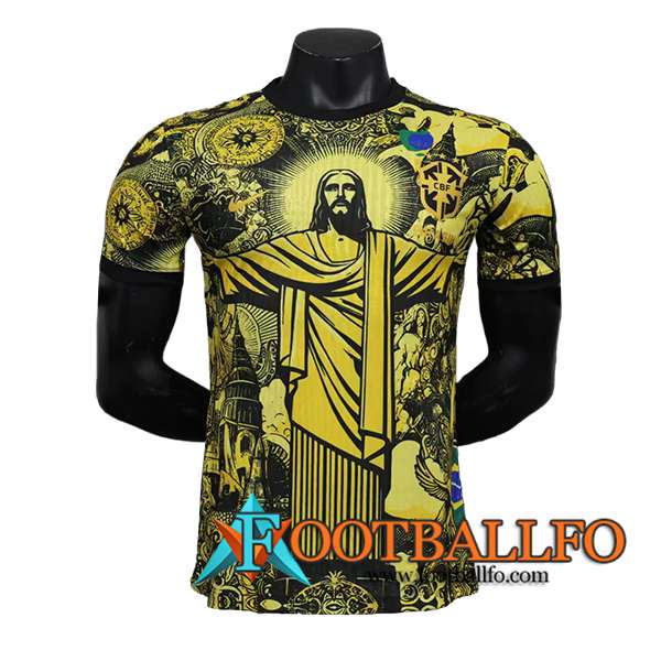 Camiseta Equipo Nacional Brasil Special Edition Amarillo 2024/2025