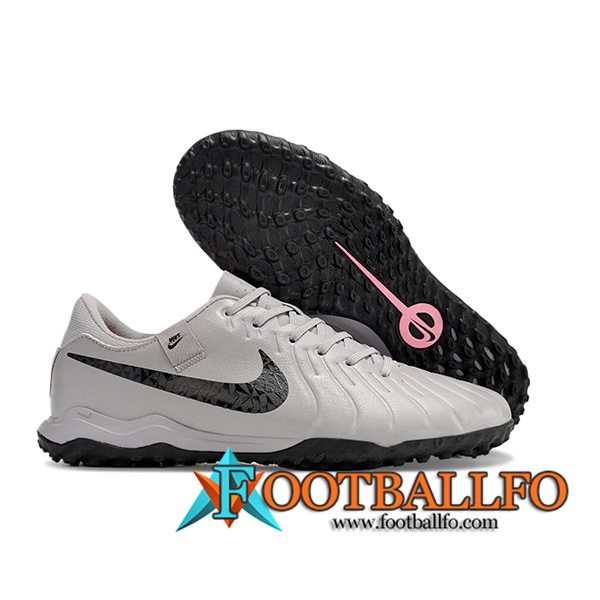 Nike Botas De Fútbol Tiempo Legend X Academy TF Gris/Negro