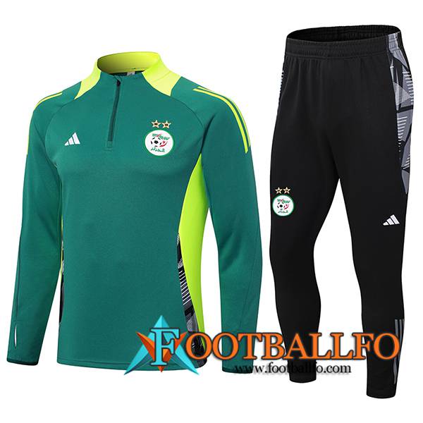 Chandal Equipos De Futbol Algeria Verde 2024/2025