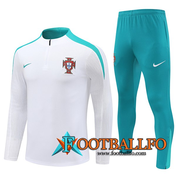 Chandal Equipos De Futbol Portugal Blanco/Verde 2024/2025 -02