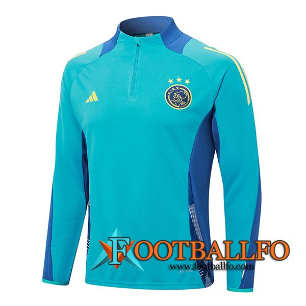 Sudadera De Entrenamiento Ajax Azul 2024/2025