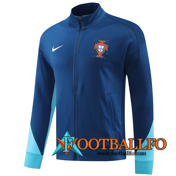 Chaquetas Futbol Portugal Azul 2024/2025