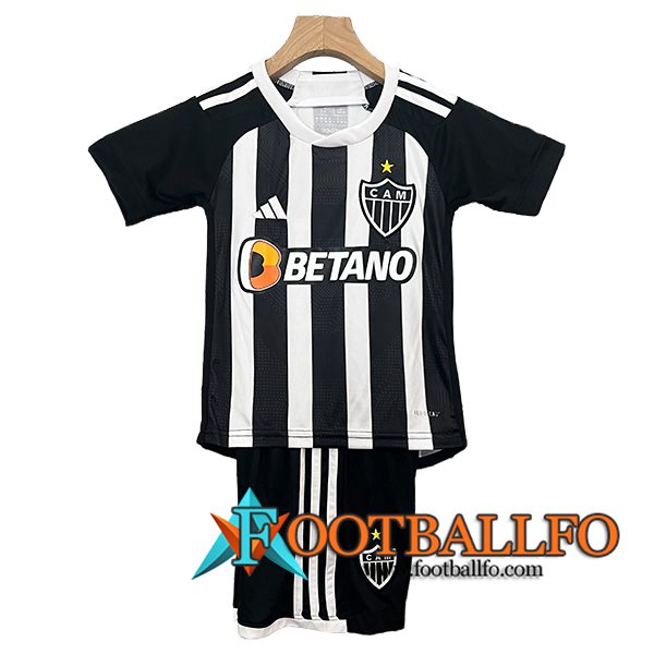 Camisetas De Futbol Atletico Mineiro Ninos Primera 2024/2025