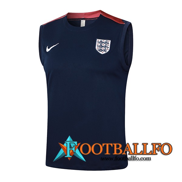 Chalecos De Futbol Inglaterra Azul Oscuro 2024/2025 -02