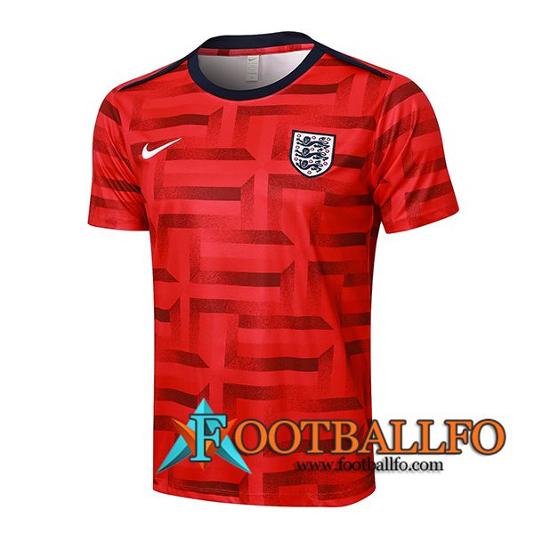 Camiseta Entrenamiento Inglaterra Rojo 2024/2025