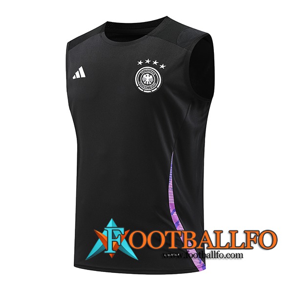 Chalecos De Futbol Alemania Negro/Violeta 2024/2025