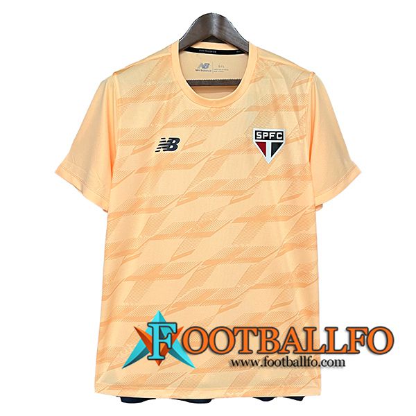 Camiseta Entrenamiento Sao Paulo FC Beige 2024/2025