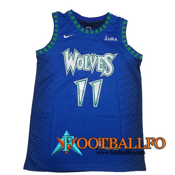 Camisetas NBA Minnesota Timberwolves (REID #11) 2024/25 Azul