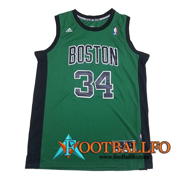 Camisetas NBA Boston Celtics (PIERCE #34) 2024/25 Verde/Negro