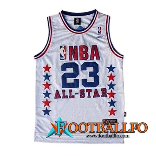 Camisetas NBA American All-Star (JORDAN #23) 2024/25 Blanco/Rojo