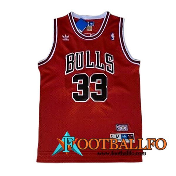 Camisetas NBA Chicago Bulls (PIPPEN #33) 2024/25 Rojo