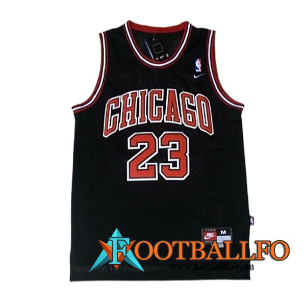 Camisetas NBA Chicago Bulls (JORDAN #23) 2024/25 Negro/Rojo