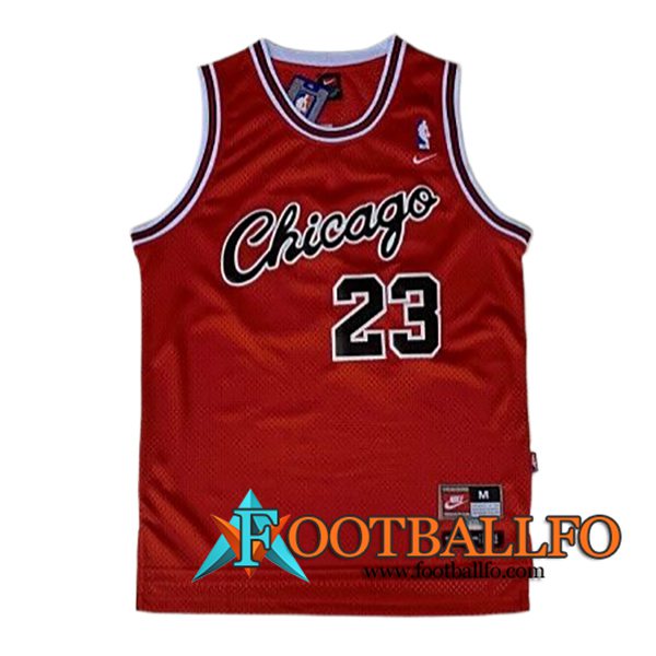 Camisetas NBA Chicago Bulls (JORDAN #23) 2024/25 Rojo -02