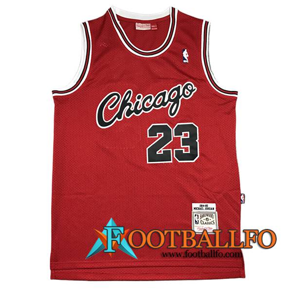 Camisetas NBA Chicago Bulls (JORDAN #23) 2024/25 Rojo -03