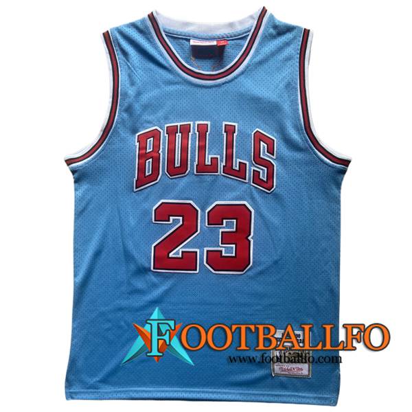 Camisetas NBA Chicago Bulls (JORDAN #23) 2024/25 Azul/Rojo -02