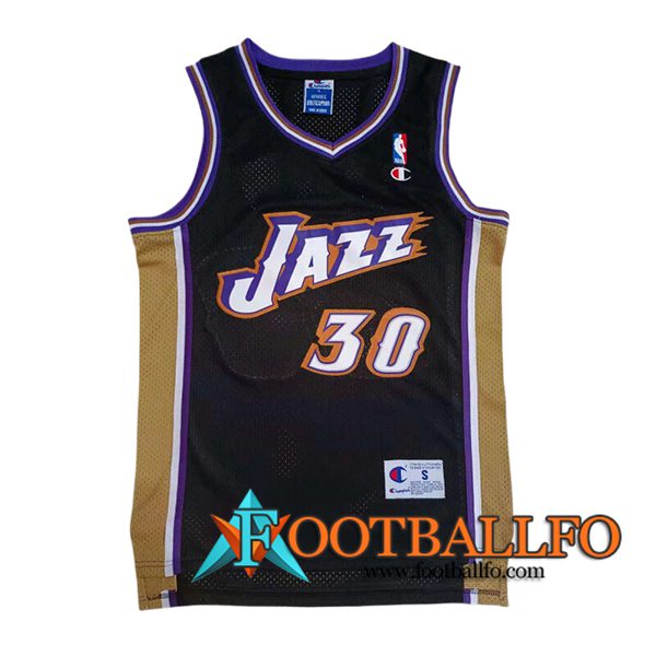 Camisetas NBA Utah Jazz (ARROYO #30) 2024/25 Negro/Marrón