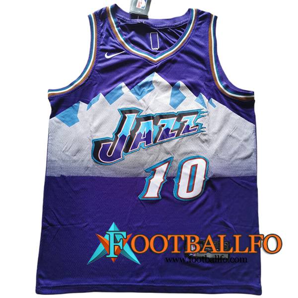 Camisetas NBA Utah Jazz (CONLEY #10) 2024/25 Violeta/Blanco