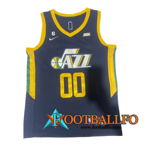 Camisetas NBA Utah Jazz (CLARKSON #00) 2024/25 Gris/Amarillo