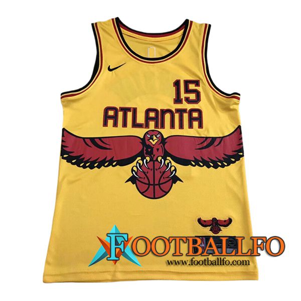 Camisetas NBA Atlanta Hawks (ANTHIOY #15) 2024/25 Amarillo