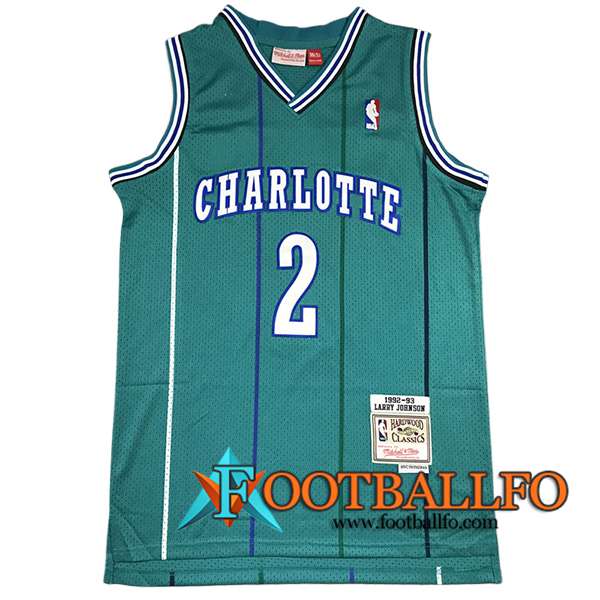 Camisetas NBA Charlotte Hornets (JOHNSON #2) 2024/25 Verde