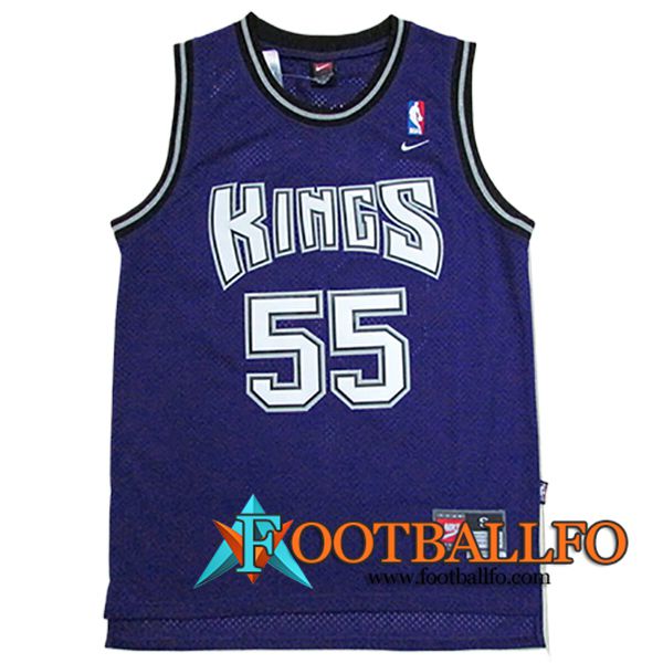 Camisetas NBA Sacramento Kings (WILLAMS #55) 2024/25 Violeta