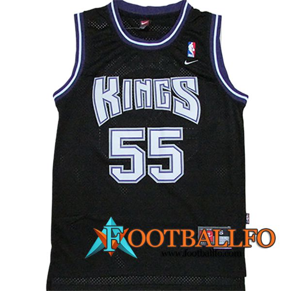 Camisetas NBA Sacramento Kings (WILLAMS #55) 2024/25 Negro