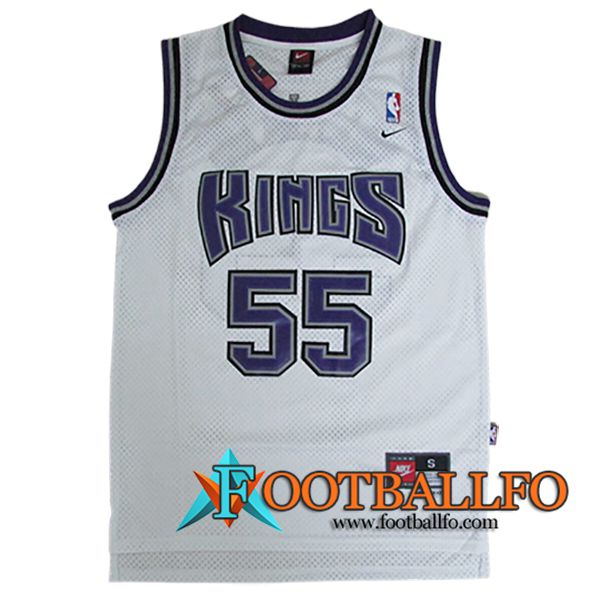 Camisetas NBA Sacramento Kings (WILLAMS #55) 2024/25 Blanco/Violeta