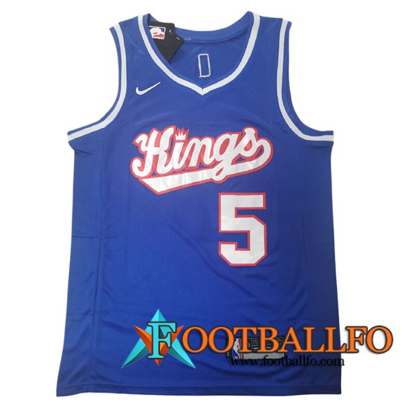 Camisetas NBA Sacramento Kings (FOX #5) 2024/25 Azul