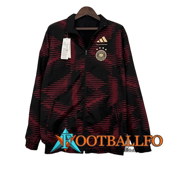 Rompevientos Alemania Rojo/Negro 2024/2025