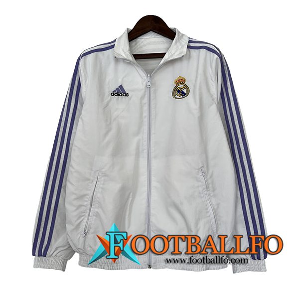 Rompevientos Real Madrid Blanco/Azul 2024/2025 -02