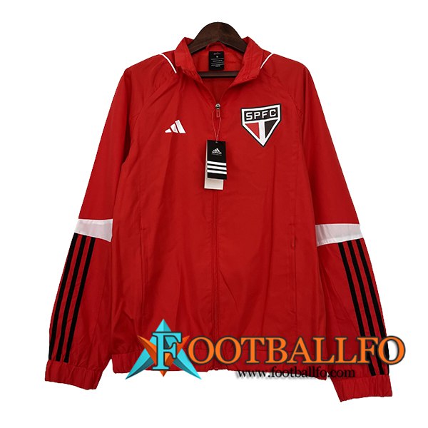 Rompevientos Sao Paulo FC Rojo 2024/2025