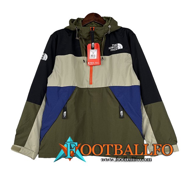 Rompevientos The North Face Verde/Negro/Azul 2024/2025