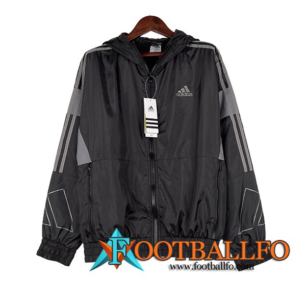 Rompevientos Adidas Negro/Gris 2024/2025