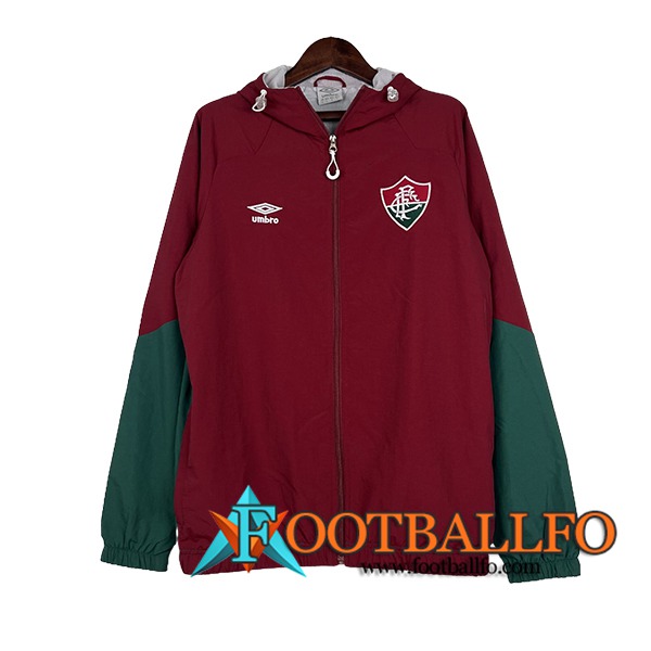 Rompevientos Fluminense Violeta/Verde 2024/2025