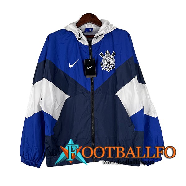 Rompevientos Corinthians Azul/Blanco 2024/2025